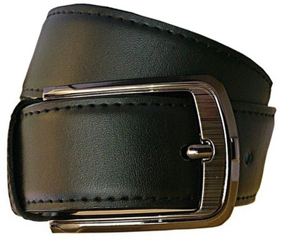 

WSD Men Formal Black Synthetic Belt
