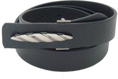 

SFA Men Formal Black Artificial Leather Belt, Black774