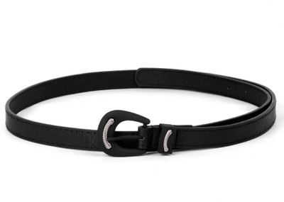 

Buckle Up Women Black Artificial Leather Belt
