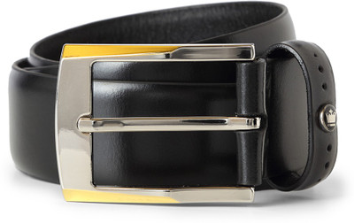 

Louis Philippe Men Black Genuine Leather Belt