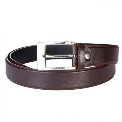 

delma Men Brown Genuine Leather Belt