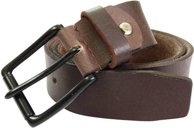 Midas Men Casual Brown Genuine Leather Belt