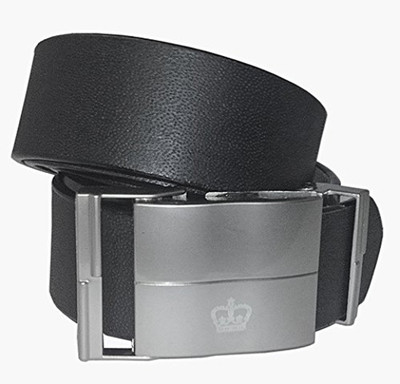 

WSD Men Formal Black Artificial Leather Belt