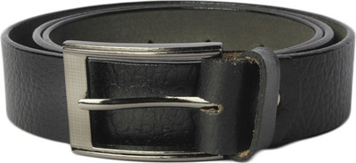 

Haster Men Formal Black Genuine Leather Belt