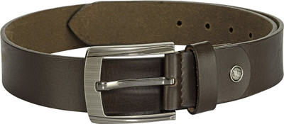 

TKWD Leathers Men Casual Brown Genuine Leather Belt