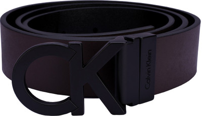 

Calvin Klein Men Casual Brown Genuine Leather Belt, Coffeebean