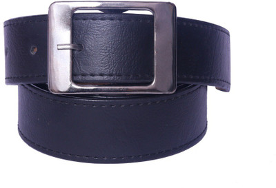 

OODI Men Black Artificial Leather Belt