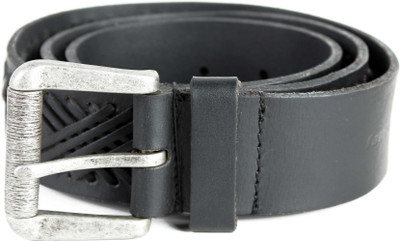 

Fastrack Men Casual Black Genuine Leather Belt