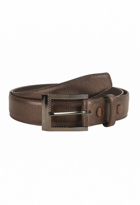 

Pacific Gold Men Formal Brown Artificial Leather Belt