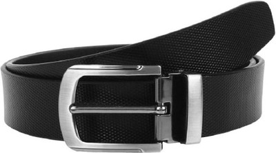 

Amicraft Men Black Genuine Leather Belt, Black;brown