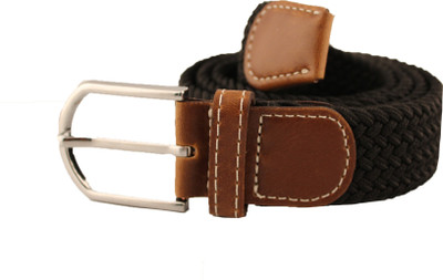 

Damit Men Casual, Evening, Party Black Canvas Belt