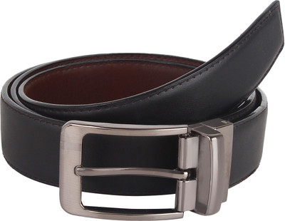 

Golden Bell Men Black Genuine Leather Belt