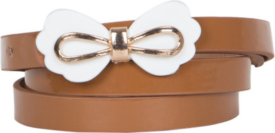 

Calvino Women Casual, Formal Brown Artificial Leather Belt
