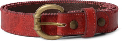 

Baggit Women Casual Red Synthetic Belt