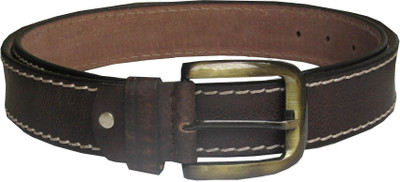 

eXcorio Men Casual Black Genuine Leather Belt
