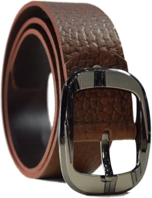 

TannedHides Men Formal Brown Genuine Leather Belt