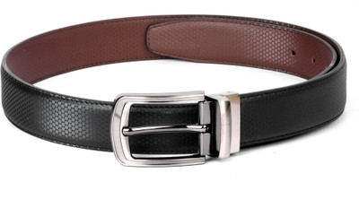 

Buckle Up Men Black Artificial Leather Belt