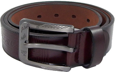 

Els Men Brown Synthetic Belt, Brown-48
