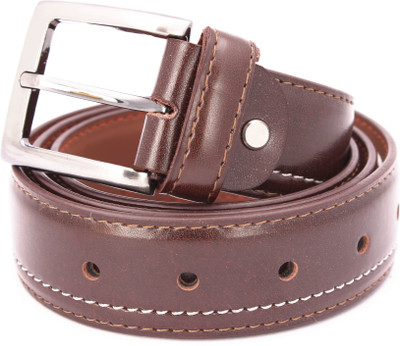 

Hidedge Men Formal Brown Synthetic Belt