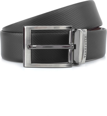 

Van Heusen Men Black, Brown Metal Reversible Belt, Black and brown