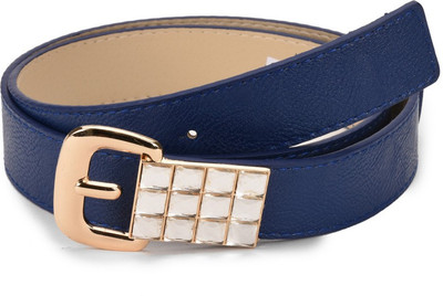 

Tiekart Women Casual Blue Synthetic Belt