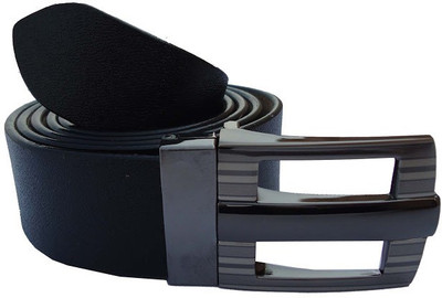 

M&Ms Men Formal Black Genuine Leather Belt