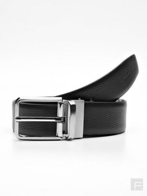 

Newhide Men Formal Brown, Black Genuine Leather Reversible Belt, Black;brown
