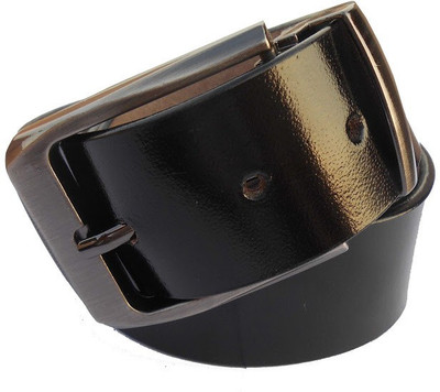 

B.S.Chadha Group Men Formal Black Genuine Leather Belt