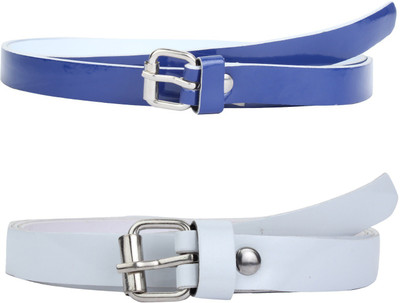 

SRS Women Casual Blue, White Synthetic Belt