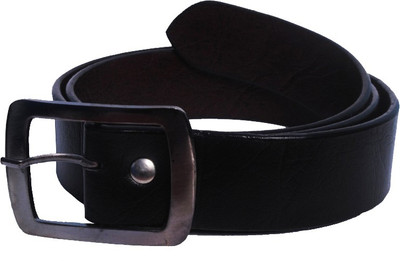 

Val-U Men Casual Black Synthetic Belt, Black3