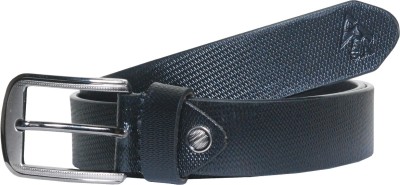 

Sondagar Arts Men Black Genuine Leather Belt