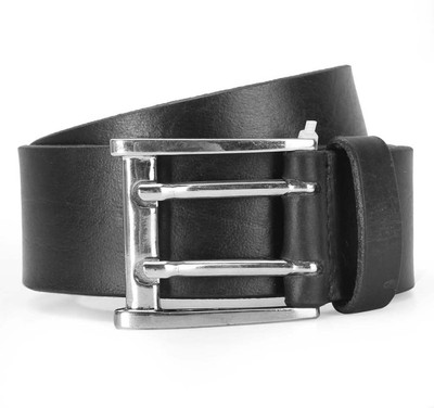 

Brune Men Formal Black Genuine Leather Belt