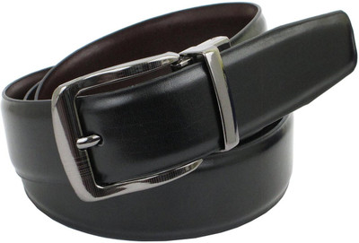 

OODI Men Black Genuine Leather Belt