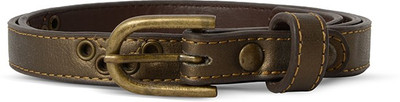 

Baggit Women Casual Brown Synthetic Belt, Bronze