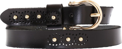 

Schmick Women Casual Black Genuine Leather Belt