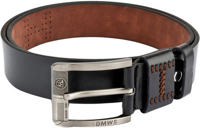 

Swiss Design Men Casual Black Genuine Leather Belt