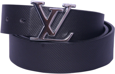 

OODI Men Black Artificial Leather Belt