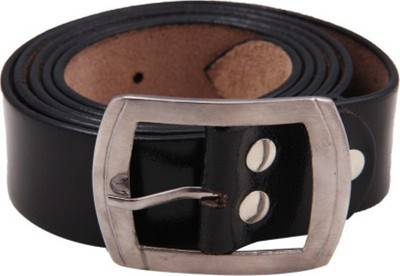 

VR ENTERPRISES Men Casual Black Genuine Leather Belt