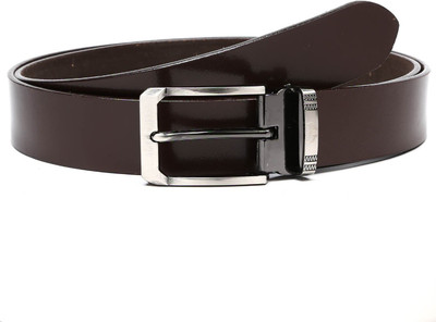 

DHide Designs Men Casual, Party, Formal, Evening Brown Genuine Leather Belt