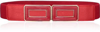 

Calvino Women Casual, Formal Red Artificial Leather Belt