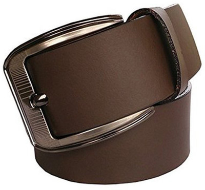 

WSD Men Formal Brown Artificial Leather Belt