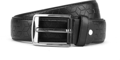 

Swiss Design Men Black Genuine Leather Belt