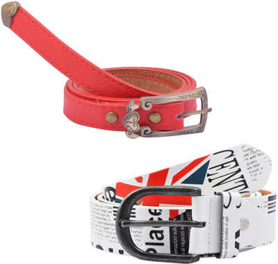 

Antiformal Women Casual, Party Multicolor Artificial Leather Belt