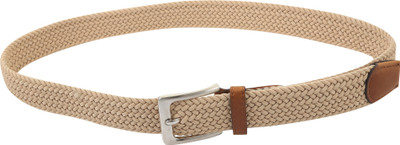 

Alvaro Men Casual Beige Fabric Belt