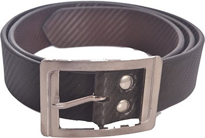 

Aam Shopping Men Black Artificial Leather Belt