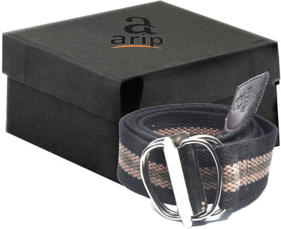

AARIP Boys Formal Black Canvas Belt