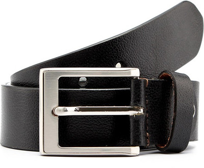 

Junckers Men Formal, Party, Evening Black Genuine Leather Belt