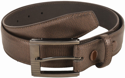 

Pacific Gold Men Formal Brown Artificial Leather Belt