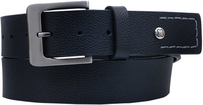 

Hidea Men Casual Black Genuine Leather Belt