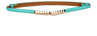 

Tiekart Women Casual Blue Synthetic Belt